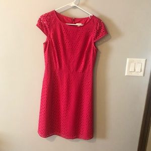 Pink J Crew dress